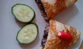Houbové palačinky