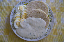 s křenovou omáčkou, recept na dalších stránkách