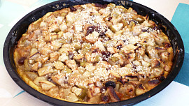 Hruškovo-jablkový koláč