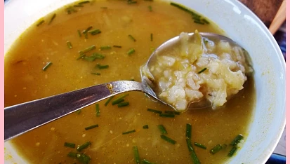 Kuřecí uzená "krémovka", Kuřecí uzená "krémovka!- s kroupama
