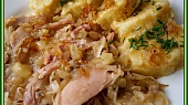 Kuřecí uzené v kyselém zelí dušené, Kuřecí uzené v kyselém zelí dušené