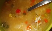 Kapustová polévka  s ovesnými vločkami