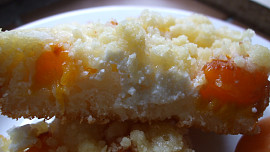 Meruňkovo-tvarohový koláč