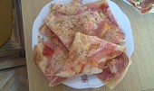Domácí pizza II., šunkovo-sýrová