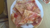 Domácí pizza II., šunkovo-sýrová