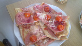 Domácí pizza II., s rajčaty