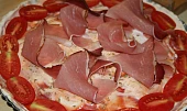Pizza koláč, druhé patro...