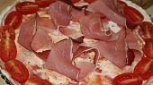 Pizza koláč, druhé patro...