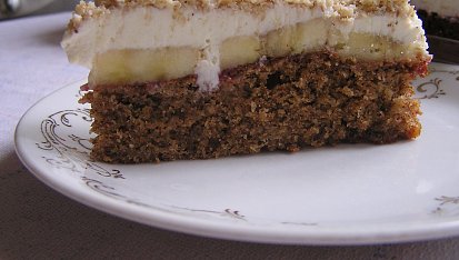 Skořicovo-banánový moučníček, Skořicovo-banánový moučníček