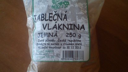 Bábovka s jablečnou vlákninou a čokoládou