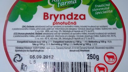 Brynzové halušky