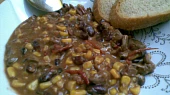 Chilli con Carne z drůbežích jater