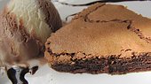 Čokokoláč jako "Fondant au chocolat"