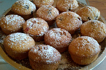 Boruvkove a jahodove muffiny :-)