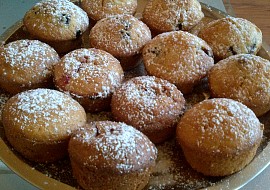 Cuketové muffiny (Boruvkove a jahodove muffiny :-))