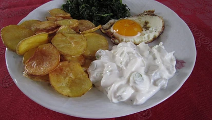 Domácí chipsy s tvarohem