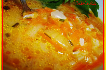 Cibulovo-mrkvová polévka-detail...