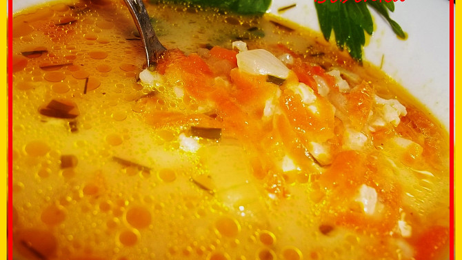 "Fofr"  cibulovo-mrkvová polévka, Dobrou chuť!