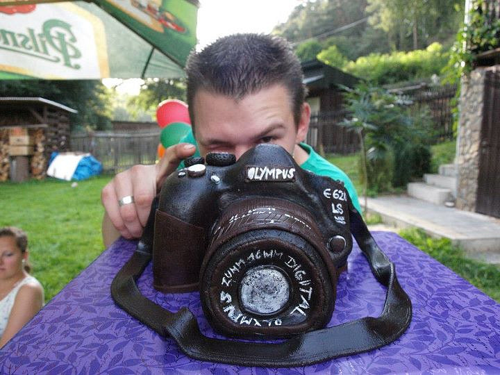Fotoaparát - dort