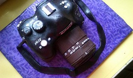 Fotoaparát - dort