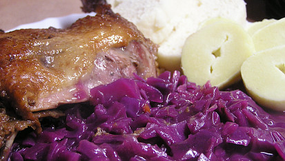 Kačena na medu "pouťová"