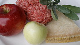 Karbanátky s jablkem a šalvějí