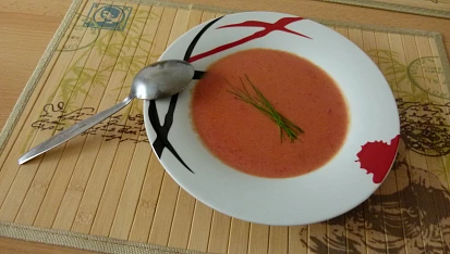 Krémová polévka z červené řepy