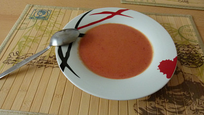 Krémová polévka z červené řepy
