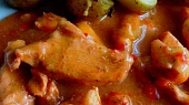 Kuřecí Tandori Masala na cibuli s kapií, Kuřecí Tandori Masala na cibuli s kapií