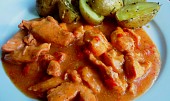 Kuřecí Tandori Masala na cibuli s kapií (Kuřecí Tandori Masala na cibuli s kapií)