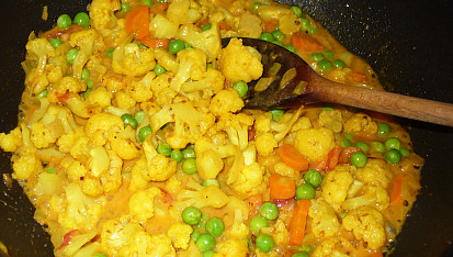 Květákové curry