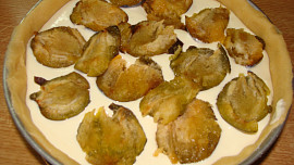 Makovo-tvarohovo-švestkový koláč