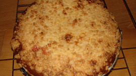 Makovo-tvarohovo-švestkový koláč