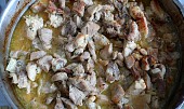 Masová směs v koprovo-dijonské omáčce s česnekem