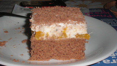 Moje Stracciatella řezy s Margotkou