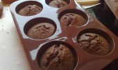 Nejčokoládovější muffinky, upečené muffiny