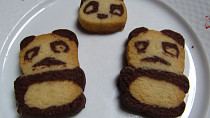 Panda cookies