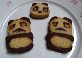 Panda cookies