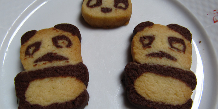 Panda cookies