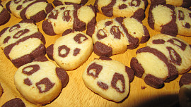 Panda cookies