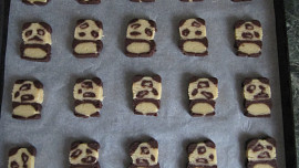 Panda cookies