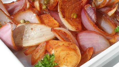 Pečená cibule tandoori