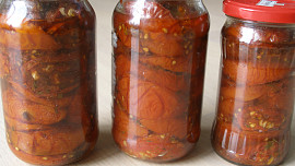 Pečená rajčata ve vlastní šťávě