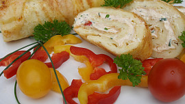 Pečená sýrová roláda