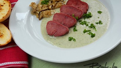 Starofrancouzská omáčka s uzeným jazykem