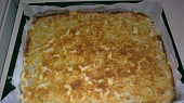 Sypaný jablečný koláč