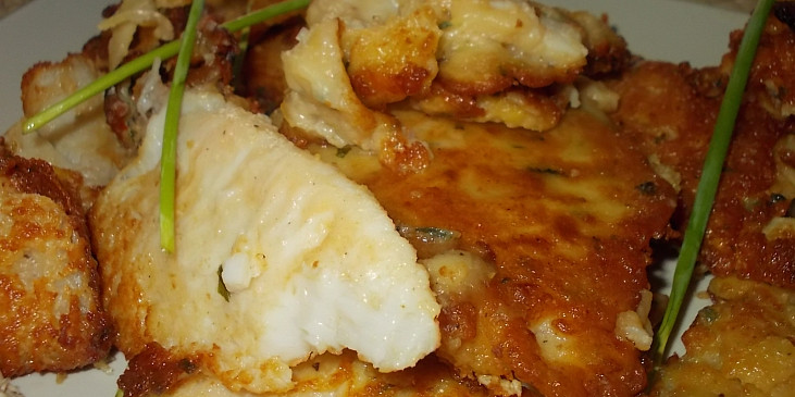 Rybí filety v parmazánovo-bramborovém kabátku