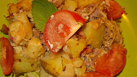 Tři dobroty  v jednom pekáčku