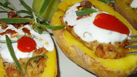 Voňavé,  gurmánské brambory s chutí chilli papriček a rozmarýnu