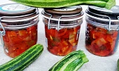 Zavařené, velmi chutné cukety, Zavařené, velmi  chutné cukety